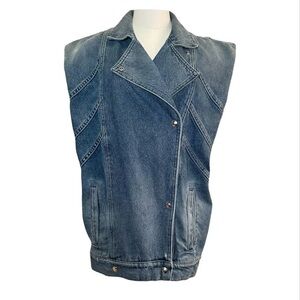 IRO Light Blue Denim Vest